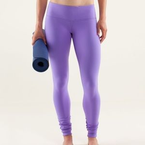 Lululemon Leggings *Reversible Purple / Aquamarine